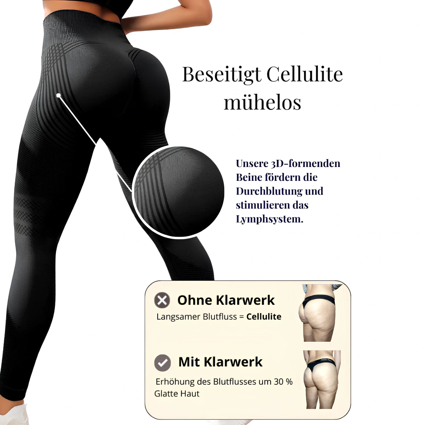 KlarWerk™ • WohlfühlLeggings 3D