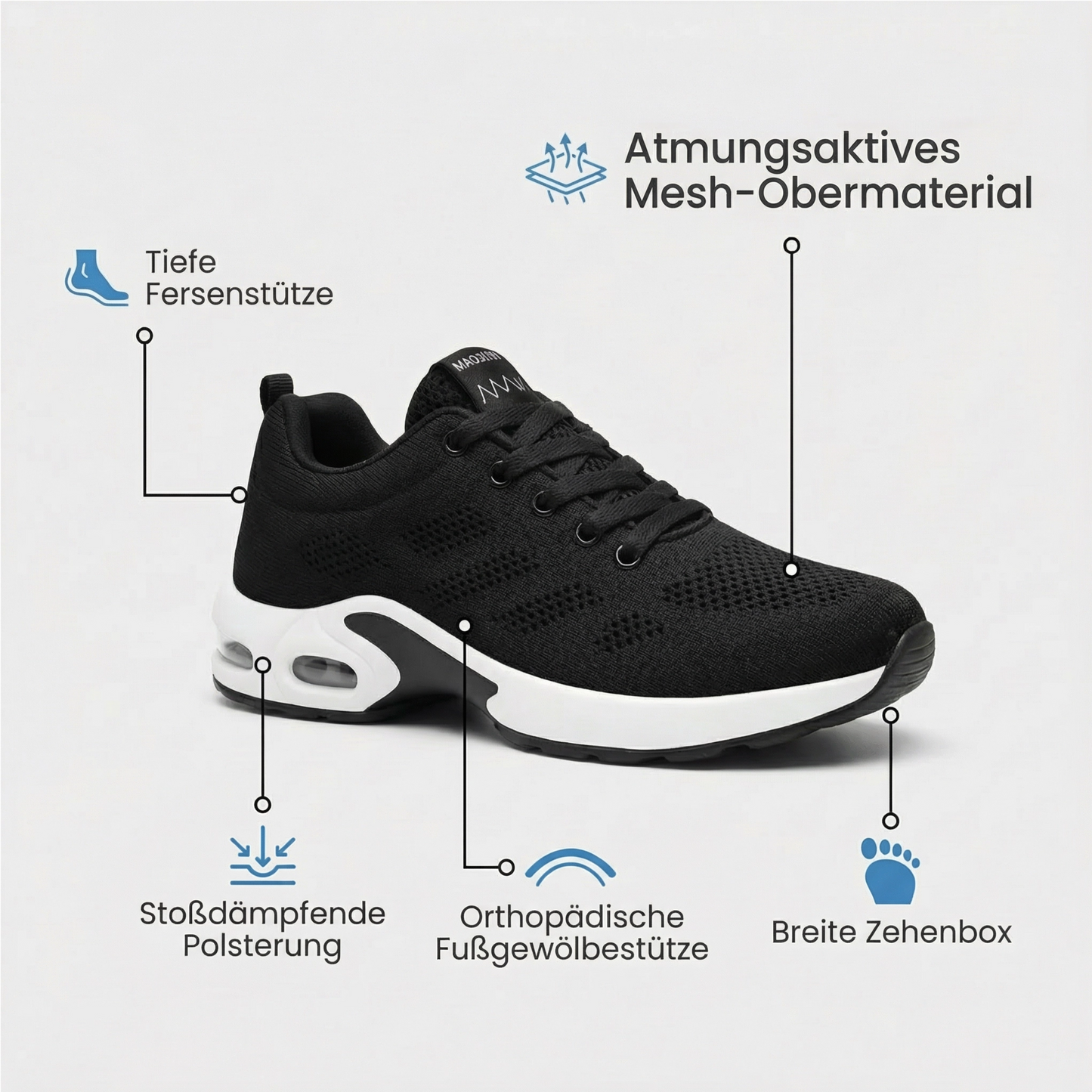 KraftStep™ – Ergonomische Schuhe für den ganzen Tag