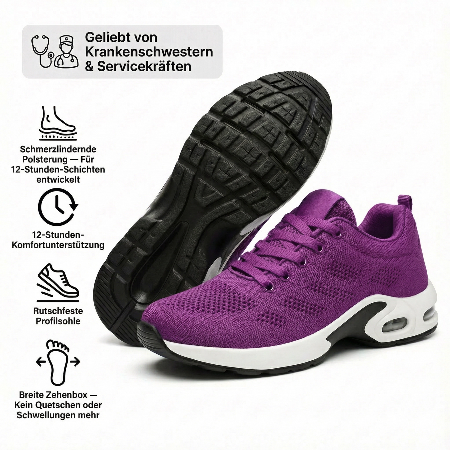 KraftStep™ – Ergonomische Schuhe für den ganzen Tag