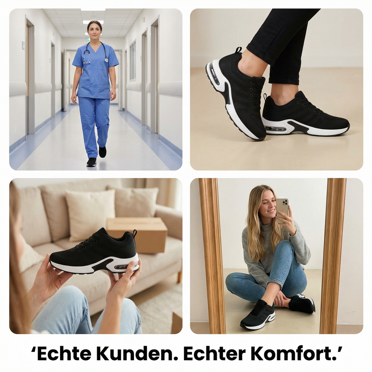 KraftStep™ – Ergonomische Schuhe für den ganzen Tag