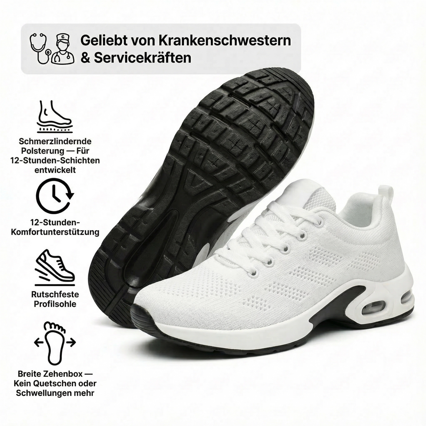 KraftStep™ – Ergonomische Schuhe für den ganzen Tag
